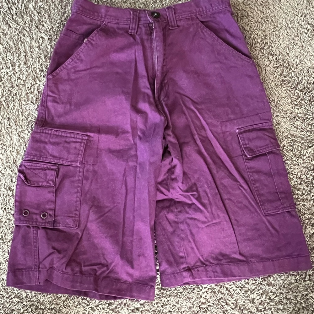Grape/Purple cargo shorts 32
